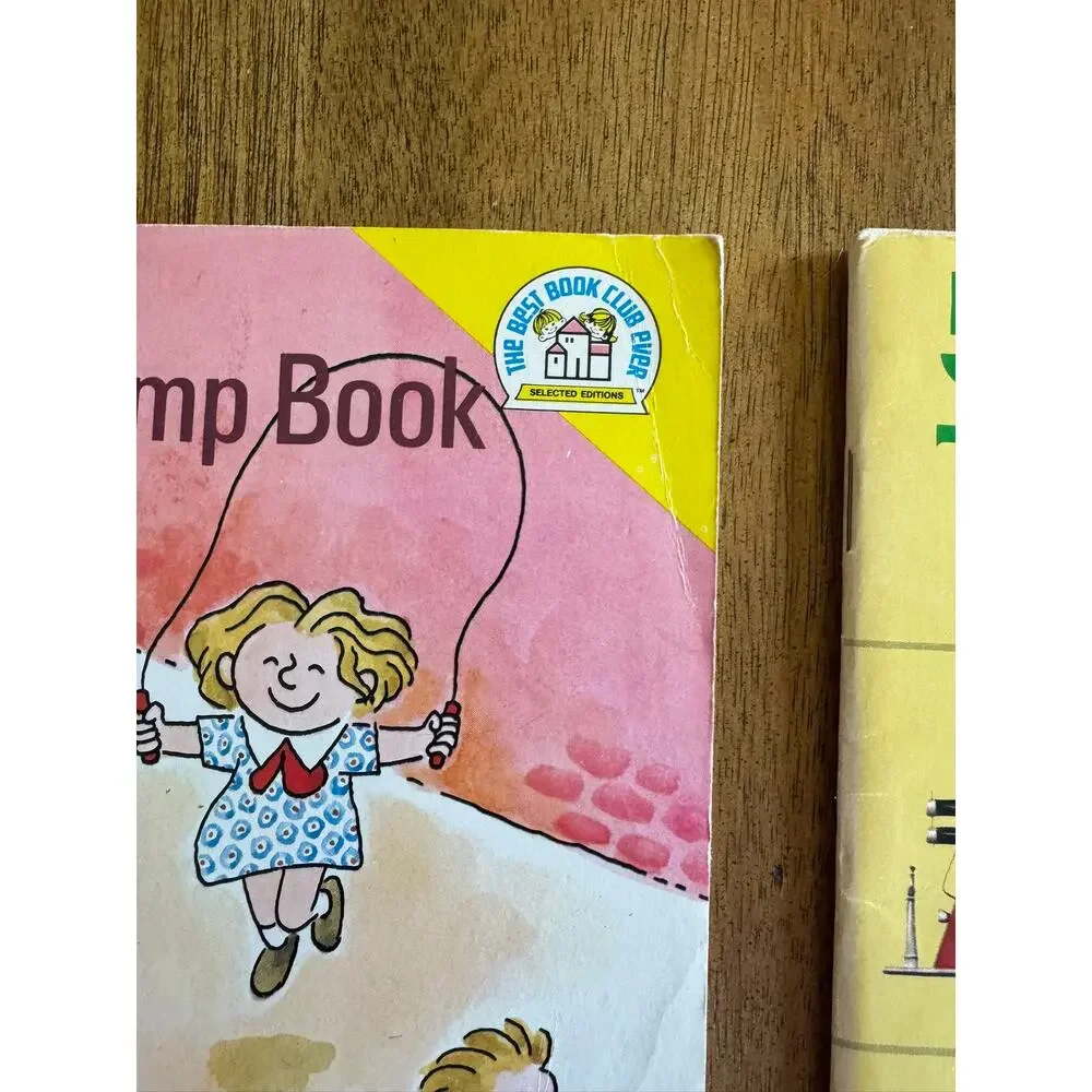 Vintage Early Learning Book Lot Reading Vocabulary Dictionary Riddles 1970s